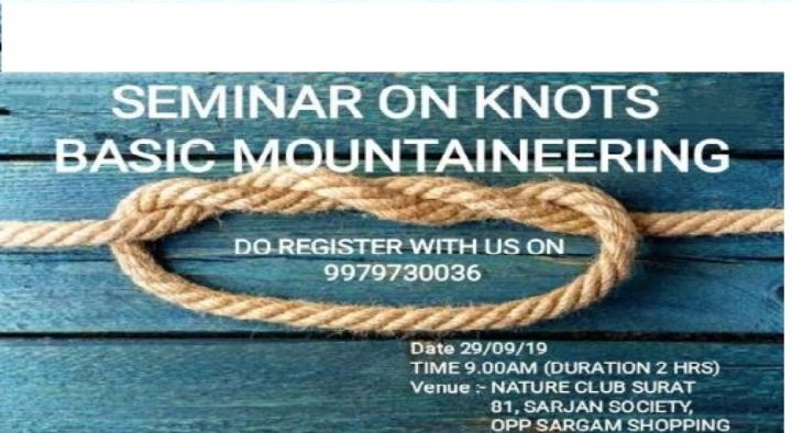 Seminar on “Knots and introduction to Mountaineering”