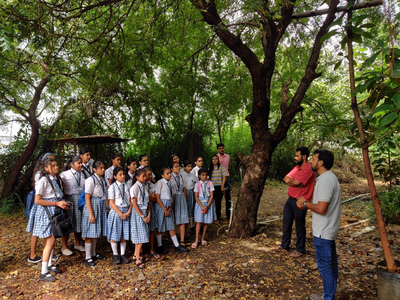 Eco Farm Visit by various group.