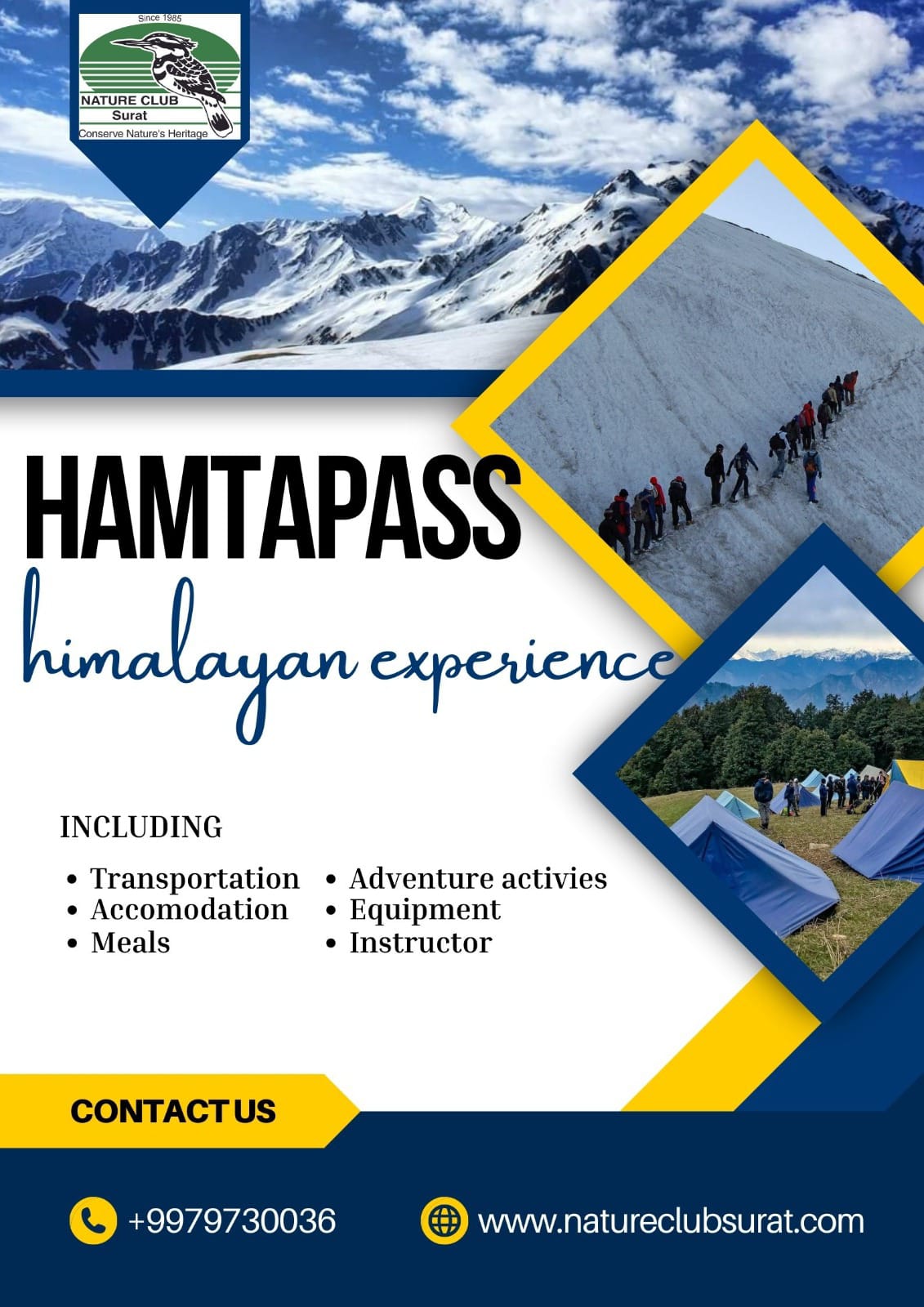 Trek to Hamtapass