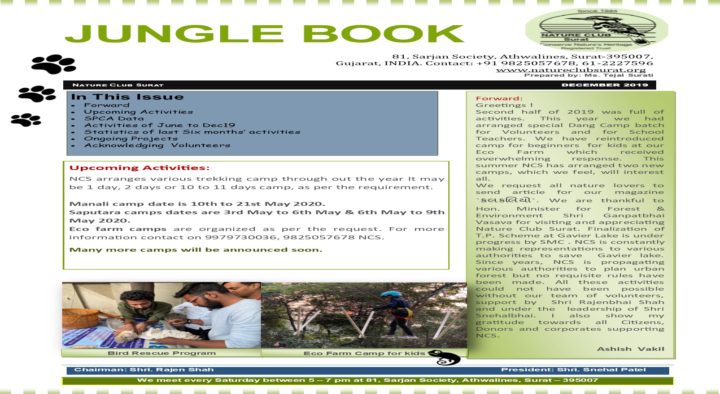 Jungle Book DEC 2019 published