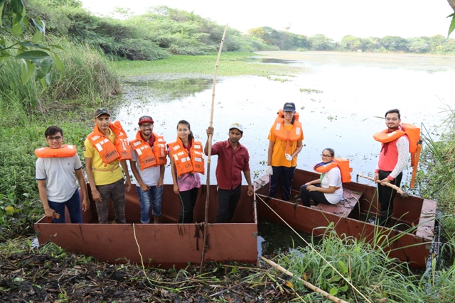 Gavier Lake Cleaning by SCET NSS Students