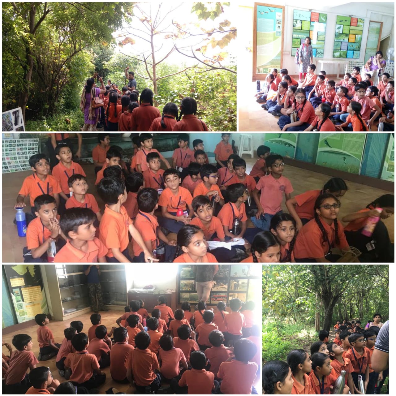Gyaanganga School visit – ‘Nirmala Wetland Conservation Project’ Gavier Lake.