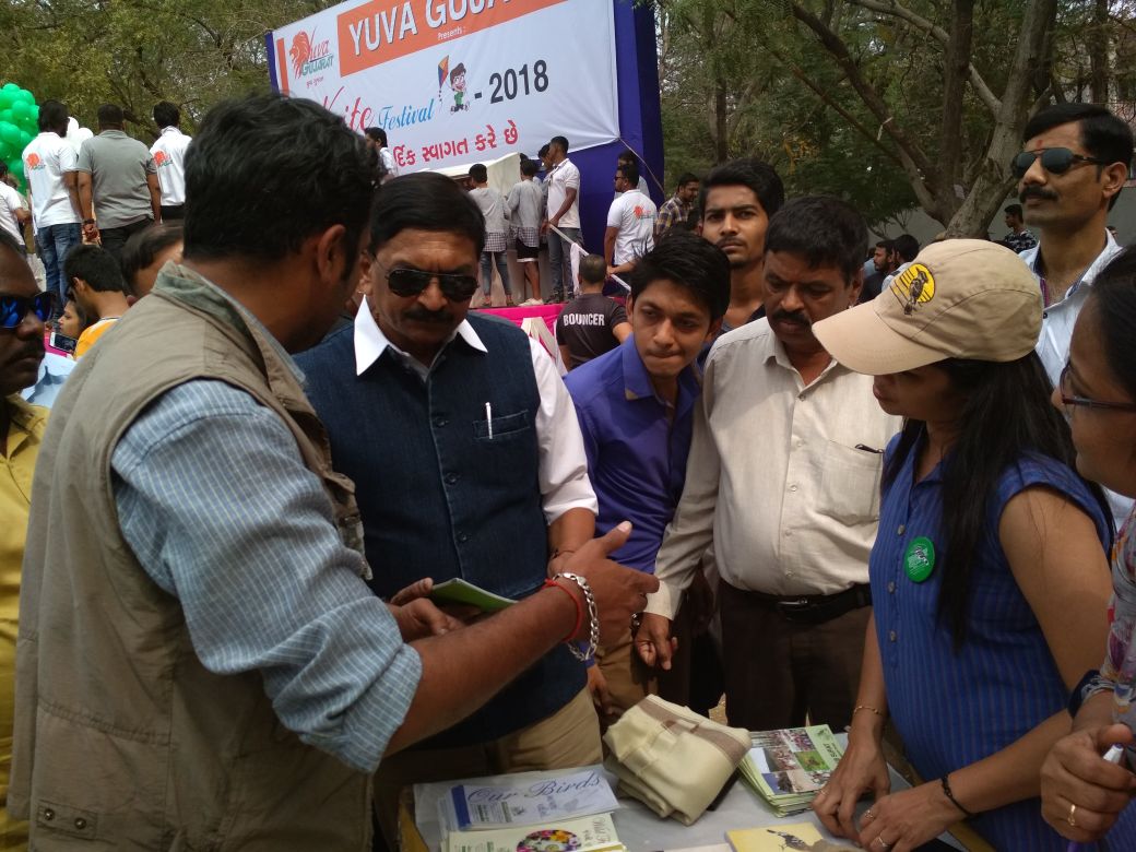 Awareness Program at Kite Flying Event