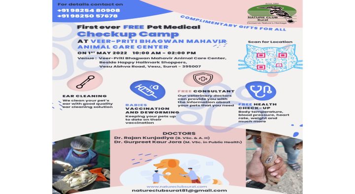 Medical Check-up camp for Pets